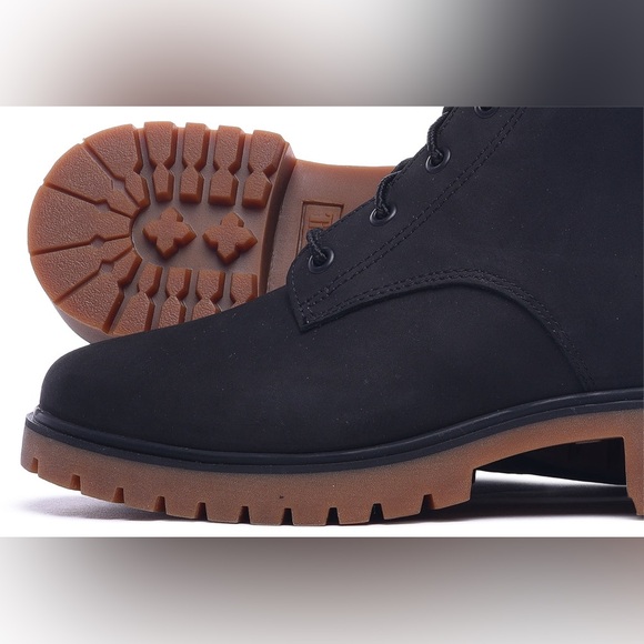 🔥LIKE NEW🔥 Timberland Women’s Jayne 6" Waterproof Black Suede Nubuck Sz 8 - Picture 4 of 14